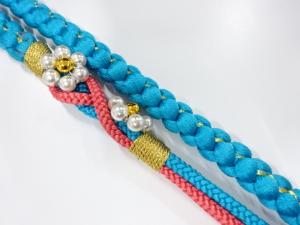 正絹　振袖用　手組帯締め